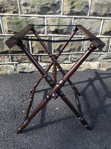 Antique Oak Butlers Tray Stand (1 of 5) Antique Oak Butlers Tray Stand (1 of 5)