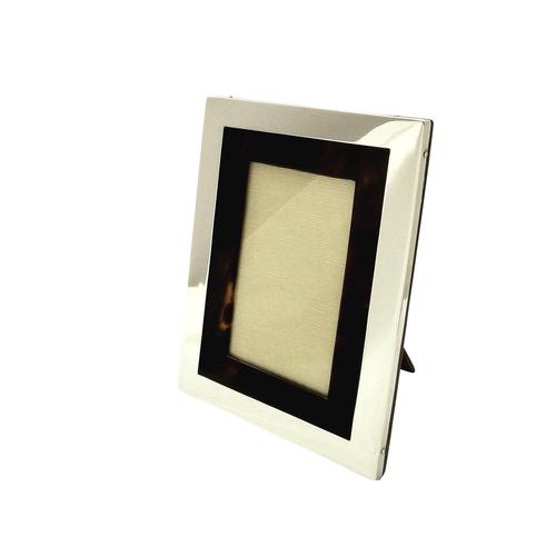 Antique Sterling Silver & Tortoiseshell 6" Photo Frame 1919 (1 of 8) Antique Sterling Silver & Tortoiseshell 6" Photo Frame 1919 (1 of 8)