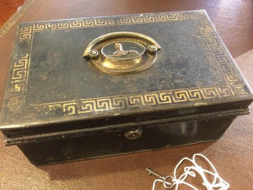 Toleware Box with Bramah Lock (1 of 8)