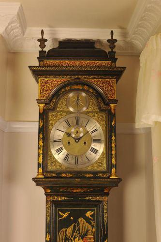 Windmills Green Lacquer Chinoiserie Longcase Grandfather Clock (1 of 10) Windmills Green Lacquer Chinoiserie Longcase Grandfather Clock (1 of 10)