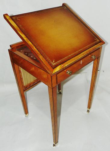 Georgian Satinwood Ladies Writing Table (1 of 8) Georgian Satinwood Ladies Writing Table (1 of 8)