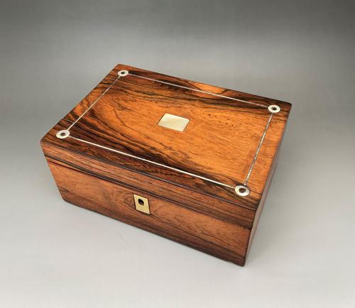 Gorgeous William IV Jewel/sewing Box (1 of 5) Gorgeous William IV Jewel/sewing Box (1 of 5)