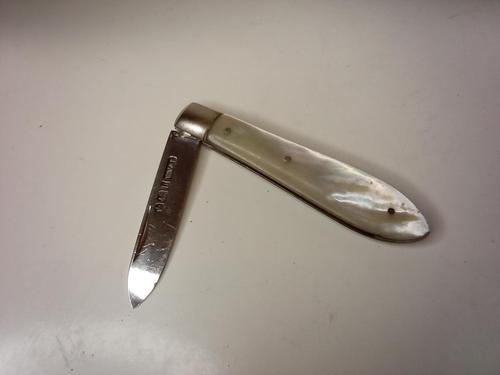 Silver Bladed Fruit Knife, 1919 (1 of 5) Silver Bladed Fruit Knife, 1919 (1 of 5)