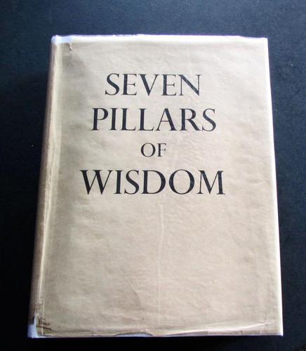 1935 1st Edition Seven Pillars of Wisdom, A Triumph by T E Lawrence (1 of 5) 1935 1st Edition Seven Pillars of Wisdom, A Triumph by T E Lawrence (1 of 5)