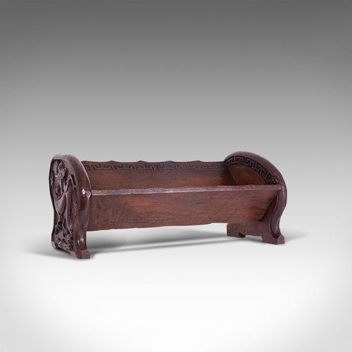 Antique Carved Book Stand, Oriental, Mahogany, Rack, Dragon Motif, 19th Century (1 of 12)