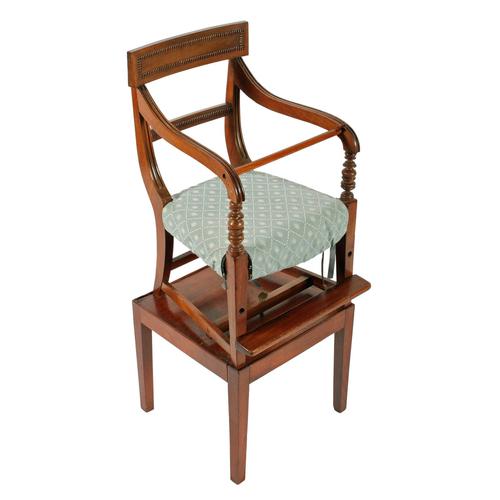 Georgian Mahogany Child's High Chair (1 of 8) Georgian Mahogany Child's High Chair (1 of 8)