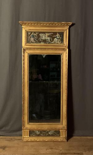 Swedish Gustavian Period Giltwood Pier Mirror (1 of 11)