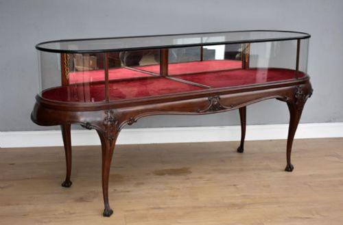 Victorian Mahogany Shop Display Cabinet (1 of 9)
