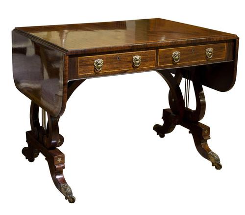 Fine Regency Rosewood Sofa Table (1 of 9) Fine Regency Rosewood Sofa Table (1 of 9)
