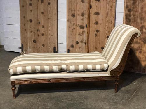 Antique French Chaise Lounge (1 of 11)