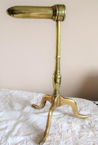 Antique English Georgian Brass Goffering Iron (1 of 5) Antique English Georgian Brass Goffering Iron (1 of 5)