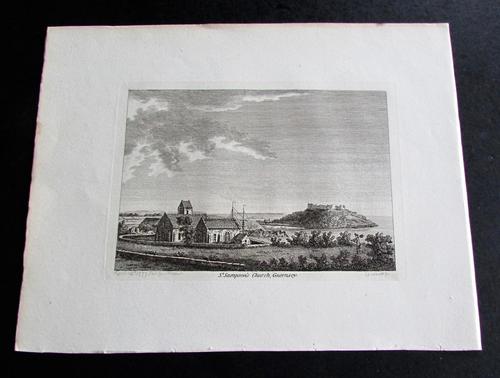1775 Engraving Of A View Of The City Of Algiers (1 of 2) 1775 Engraving Of A View Of The City Of Algiers (1 of 2)