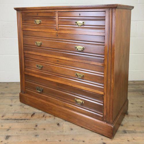 Antique Edwardian Satinwood Chest of Drawers (1 of 10) Antique Edwardian Satinwood Chest of Drawers (1 of 10)