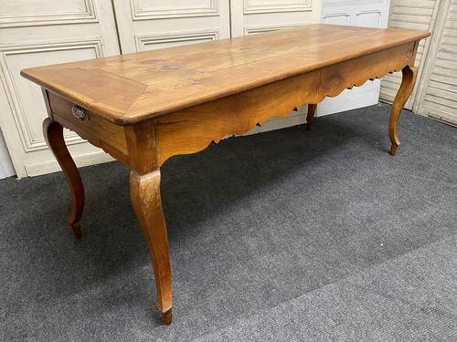 French Fruitwood Farmhouse Dining Table (1 of 15)