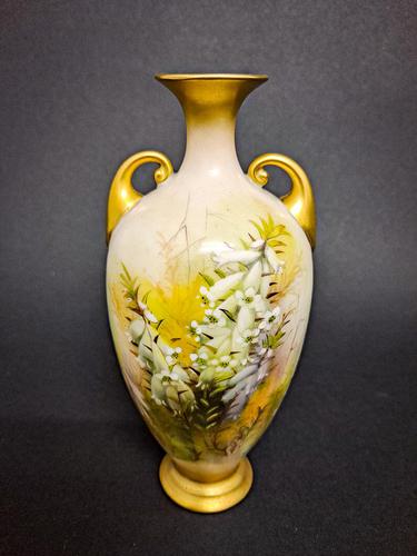 Rare Royal Worcester Vase (1 of 5) Rare Royal Worcester Vase (1 of 5)