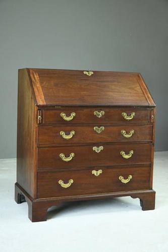 Georgian Mahogany Fall Front Bureau (1 of 12) Georgian Mahogany Fall Front Bureau (1 of 12)