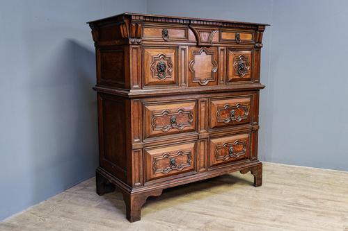 20th Century Oak Moulded Chest (1 of 7) 20th Century Oak Moulded Chest (1 of 7)