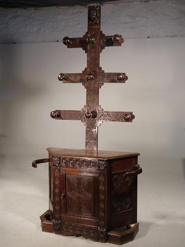 Remarkable Mid 19th Century Hat & Hall Stand (1 of 5) Remarkable Mid 19th Century Hat & Hall Stand (1 of 5)