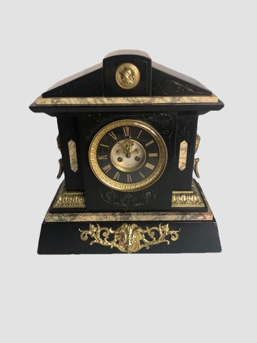 Outstanding Quality Antique Victorian Marble Mantle Clock (1 of 14) Outstanding Quality Antique Victorian Marble Mantle Clock (1 of 14)