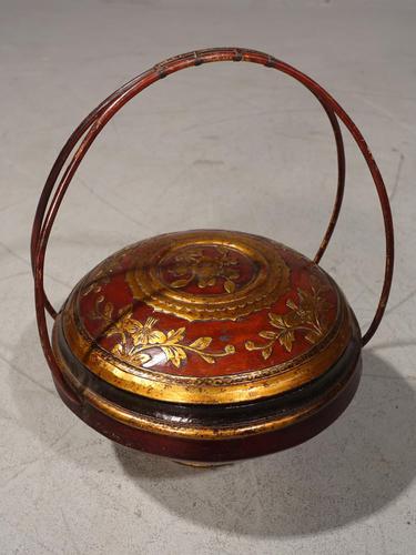 Early 20th Century Domed Topped Food Basket (1 of 5) Early 20th Century Domed Topped Food Basket (1 of 5)