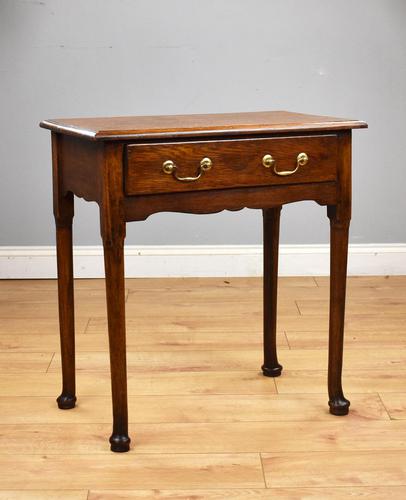 Mid 18th Century Oak Lowboy (1 of 6)