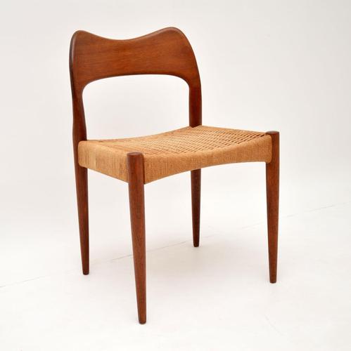 Danish Teak Vintage Chair by Arne Hovmand-Olsen for Mogens Kold (1 of 10)