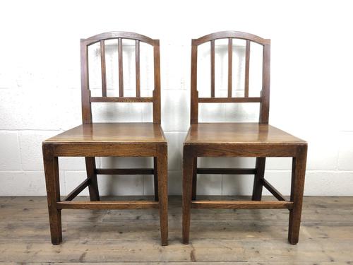 Pair of 19th Century Oak Farmhouse Chairs (1 of 13) Pair of 19th Century Oak Farmhouse Chairs (1 of 13)