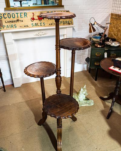 Italian Walnut Jardiniere / Cake Stand (1 of 6) Italian Walnut Jardiniere / Cake Stand (1 of 6)