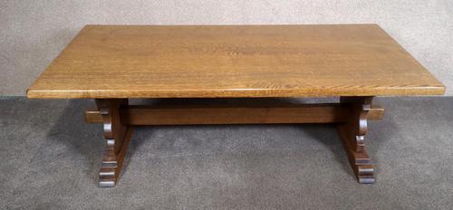 Large Oak Coffee Table (1 of 7) Large Oak Coffee Table (1 of 7)