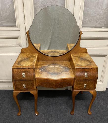 Quality Burr Walnut Dressing Table (1 of 22) Quality Burr Walnut Dressing Table (1 of 22)