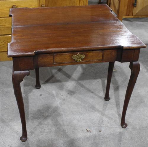 1780's Oak Card Table (1 of 5)