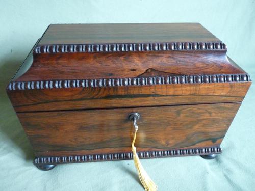 Rosewood Twin Canisters + Bowl Tea Caddy c.1840 (1 of 16) Rosewood Twin Canisters + Bowl Tea Caddy c.1840 (1 of 16)
