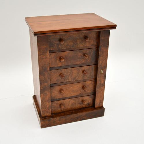 Antique Victorian Burr Walnut Miniature Wellington Chest (1 of 11) Antique Victorian Burr Walnut Miniature Wellington Chest (1 of 11)