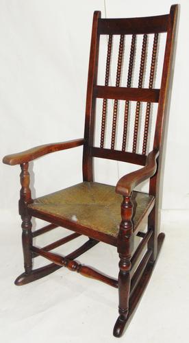 Late Georgian Fruitwood Rocking Chair (1 of 7) Late Georgian Fruitwood Rocking Chair (1 of 7)