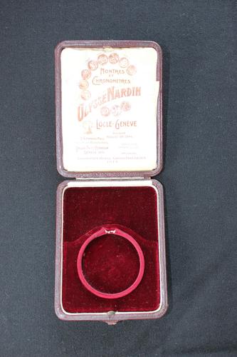 Early 20th Century Ulysse Nardin Leather Pocket Watch Box (1 of 7) Early 20th Century Ulysse Nardin Leather Pocket Watch Box (1 of 7)