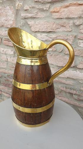 Early 19th Century Coopered Cider Jug (1 of 6) Early 19th Century Coopered Cider Jug (1 of 6)