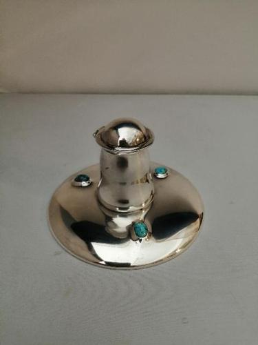 Silver & Enamel Inkwell by Archibald Knox for Liberty & Co (1 of 7) Silver & Enamel Inkwell by Archibald Knox for Liberty & Co (1 of 7)