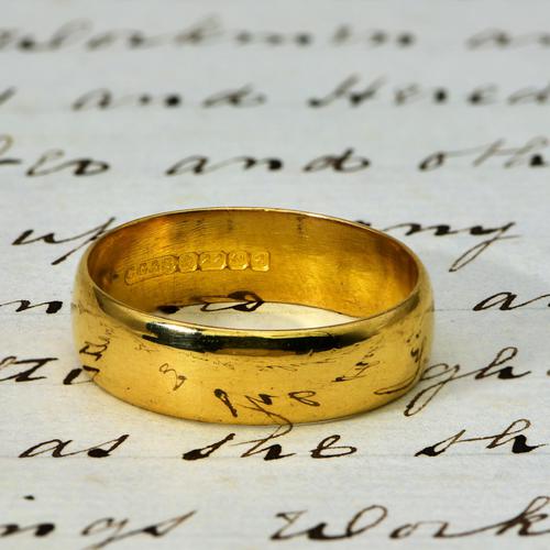 The Vintage 1965 22ct Gold Wedding Ring (1 of 1) The Vintage 1965 22ct Gold Wedding Ring (1 of 1)