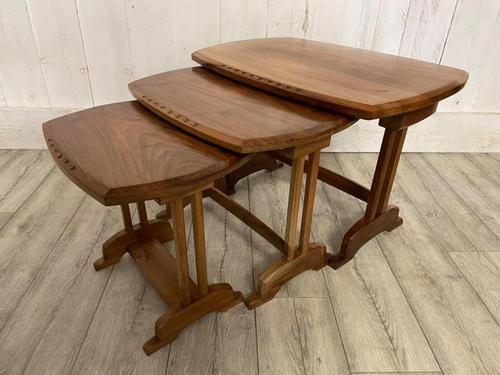 Cotswold School Nest of 3 Tables (1 of 7) Cotswold School Nest of 3 Tables (1 of 7)