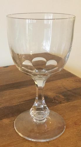 Victorian Baluster Glass Goblet (1 of 1) Victorian Baluster Glass Goblet (1 of 1)