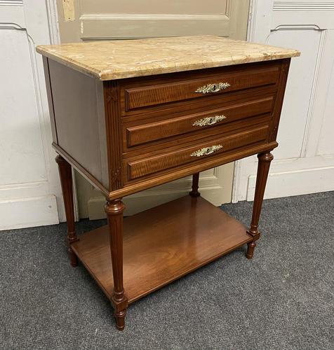 Quality French Marble Top Chest of Drawers (1 of 16) Quality French Marble Top Chest of Drawers (1 of 16)