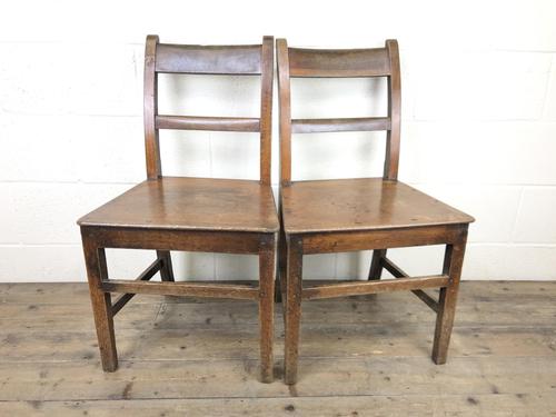 Pair of 19th Century Welsh Oak Farmhouse Chairs (1 of 11) Pair of 19th Century Welsh Oak Farmhouse Chairs (1 of 11)
