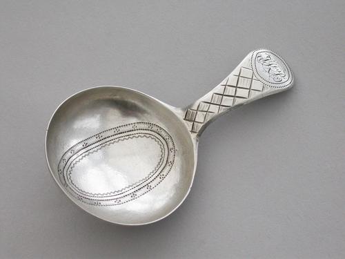 George III Silver Caddy Spoon by Joseph Taylor, Birmingham, 1804 (1 of 9) George III Silver Caddy Spoon by Joseph Taylor, Birmingham, 1804 (1 of 9)