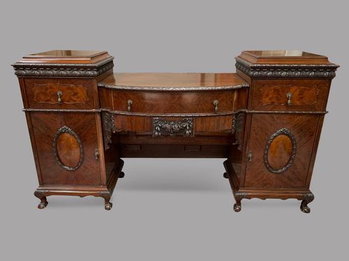 A Large Pedestal Mahogany Sideboard (1 of 6) A Large Pedestal Mahogany Sideboard (1 of 6)