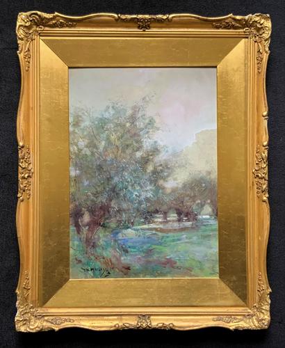 Thomas William Morley Bonhams Prov Kent Country watercolour Painting (1 of 12)