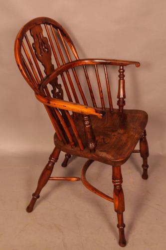 A Rare George Nicholson Best Model Yew Windsor Chair (1 of 12)