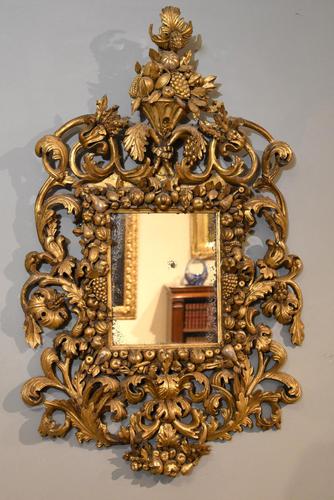 17th Century Tuscan Wall Mirror (1 of 5) 17th Century Tuscan Wall Mirror (1 of 5)