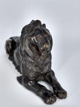 Spelter Lion (1 of 4) Spelter Lion (1 of 4)