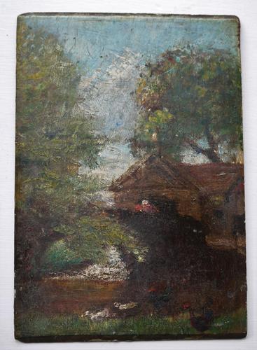 Circle of John Constable - Landscape Study (1 of 6)