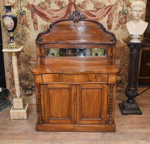 Victorian Chiffonier Sideboard Antique Mahogany c.1860 (1 of 8)